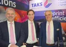 Arie Meeuwissen, Paul Verhoef and Cor Taks of Taks Handling Systems